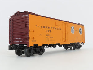 O Gauge 3-Rail Atlas 3003905-3 SP UP PFE Pacific Fruit Express 40' Reefer #43588