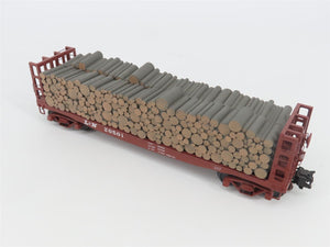 O Gauge 3-Rail Atlas 6280-3 L&N Louisville & Nashville Pulpwood Flat Car #20501