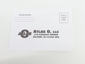 O Gauge 3-Rail Atlas 6423-7 C&O 50-Ton War Emergency 2-Bay Hopper 55619 w/ Load