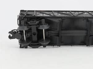 O Gauge 3-Rail Atlas 6423-1 C&O 50-Ton War Emergency 2-Bay Hopper 54314 w/ Load