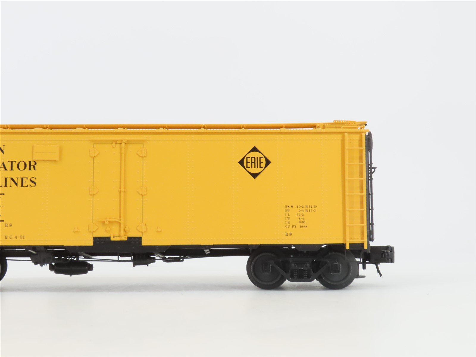 O Gauge 3-Rail Atlas 8521-1 URTX Erie Railroad 40' Steel Reefer #37808