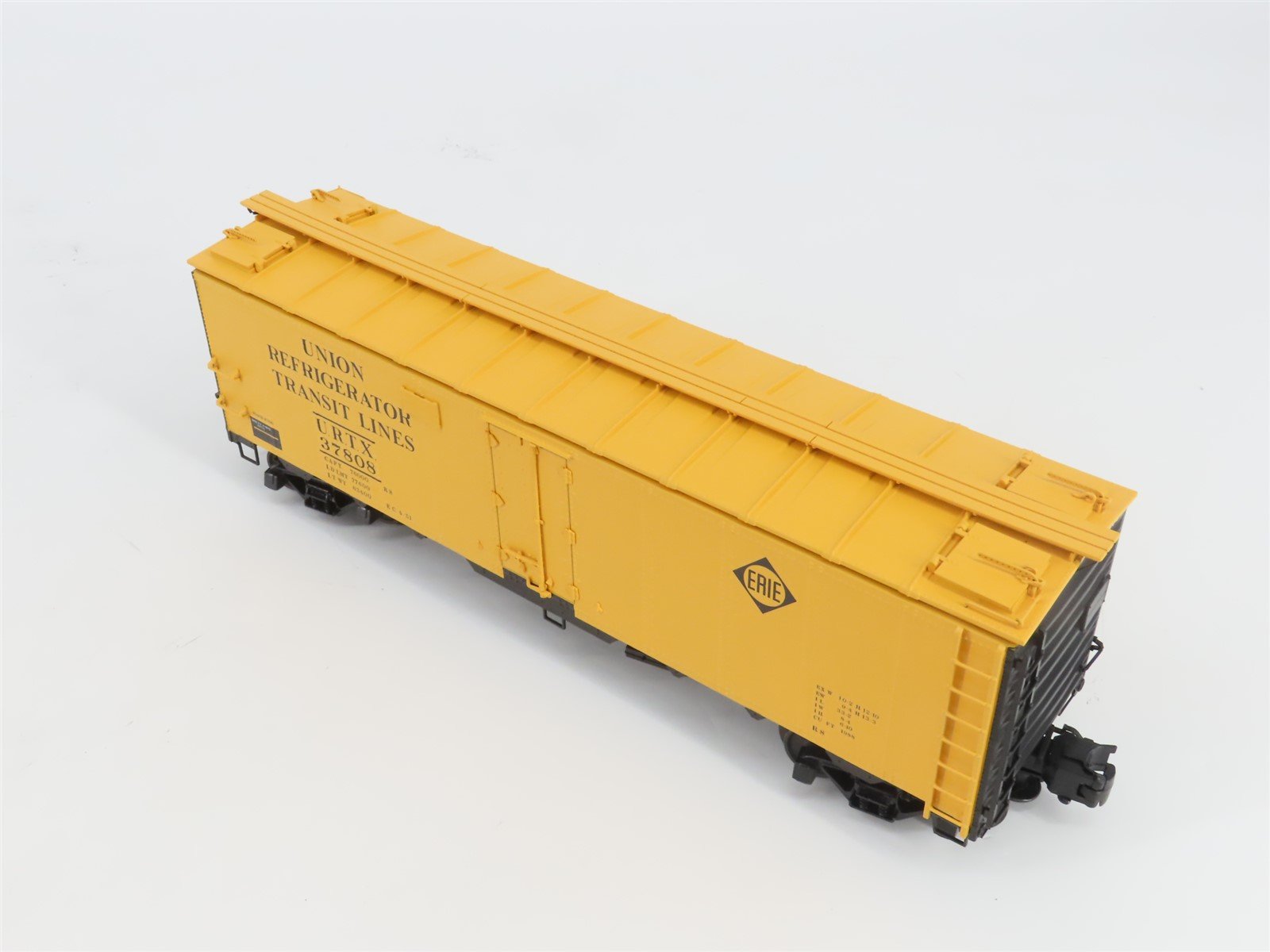 O Gauge 3-Rail Atlas 8521-1 URTX Erie Railroad 40' Steel Reefer #37808