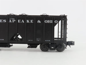 O Gauge 3-Rail Atlas 8358-3 C&O Chesapeake & Ohio 2-Bay Covered Hopper #410