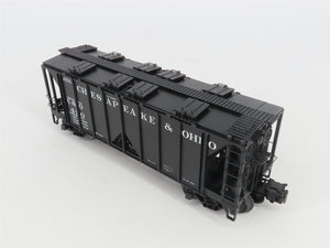 O Gauge 3-Rail Atlas 8358-3 C&O Chesapeake & Ohio 2-Bay Covered Hopper #410