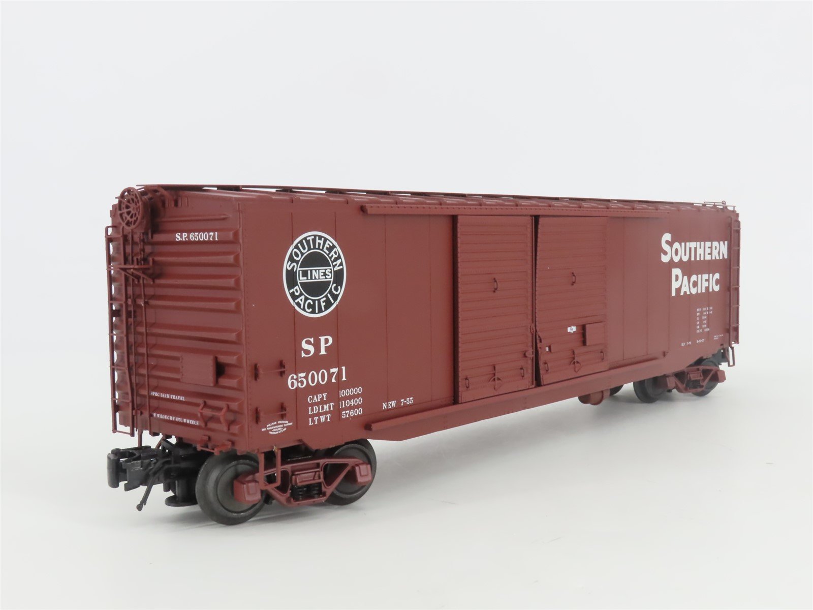 O Gauge 3-Rail Atlas 8420-3 SP Southern Pacific 50' Double Door Box Car #650071