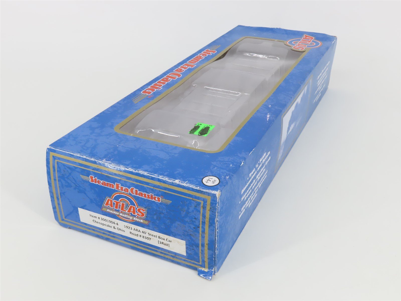 O Gauge 3-Rail Atlas 3001904-4 C&O Chesapeake & Ohio 