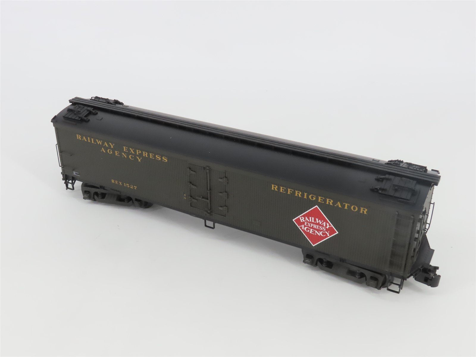 O Gauge 3-Rail Atlas 3001003-8 REX Railway Express Agency Wood Reefer #1527