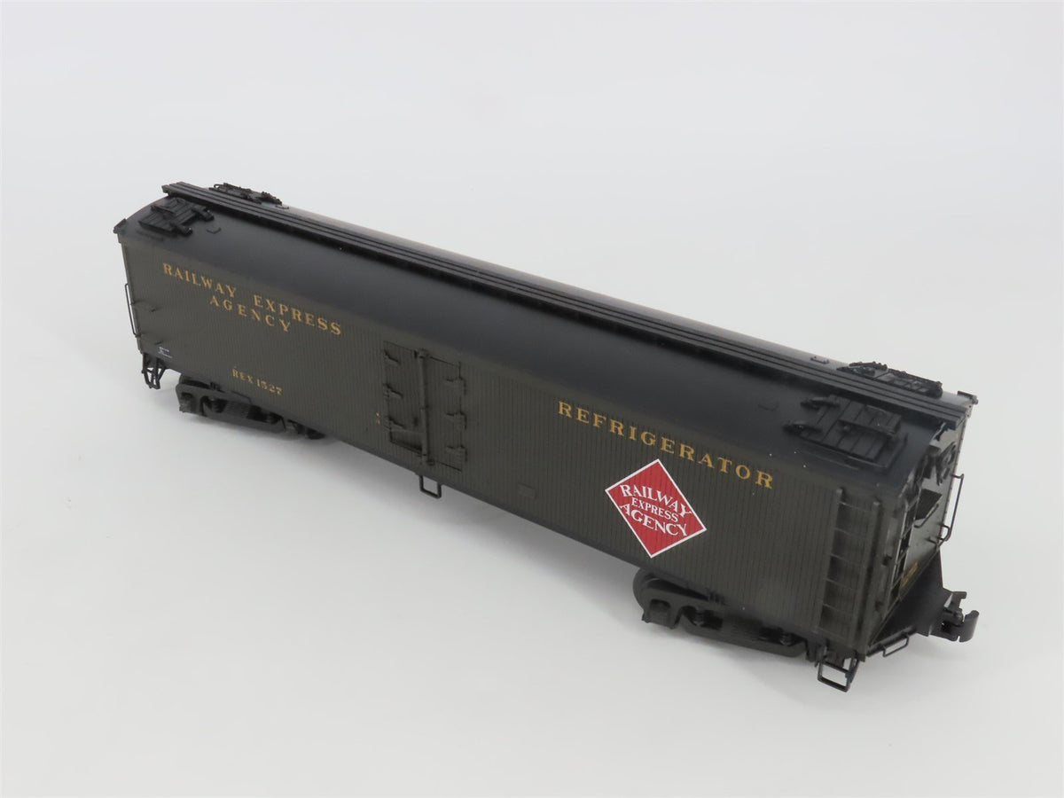 O Gauge 3-Rail Atlas 3001003-8 REX Railway Express Agency Wood Reefer #1527