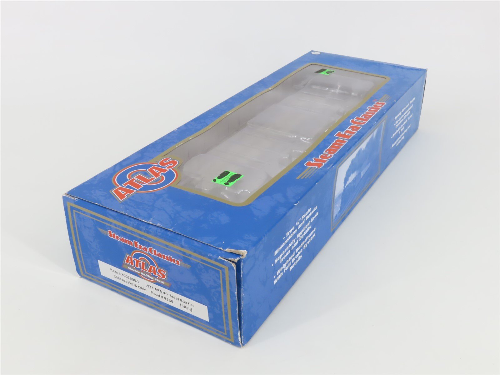 O Gauge 3-Rail Atlas 3001904-1 C&O Chesapeake & Ohio 