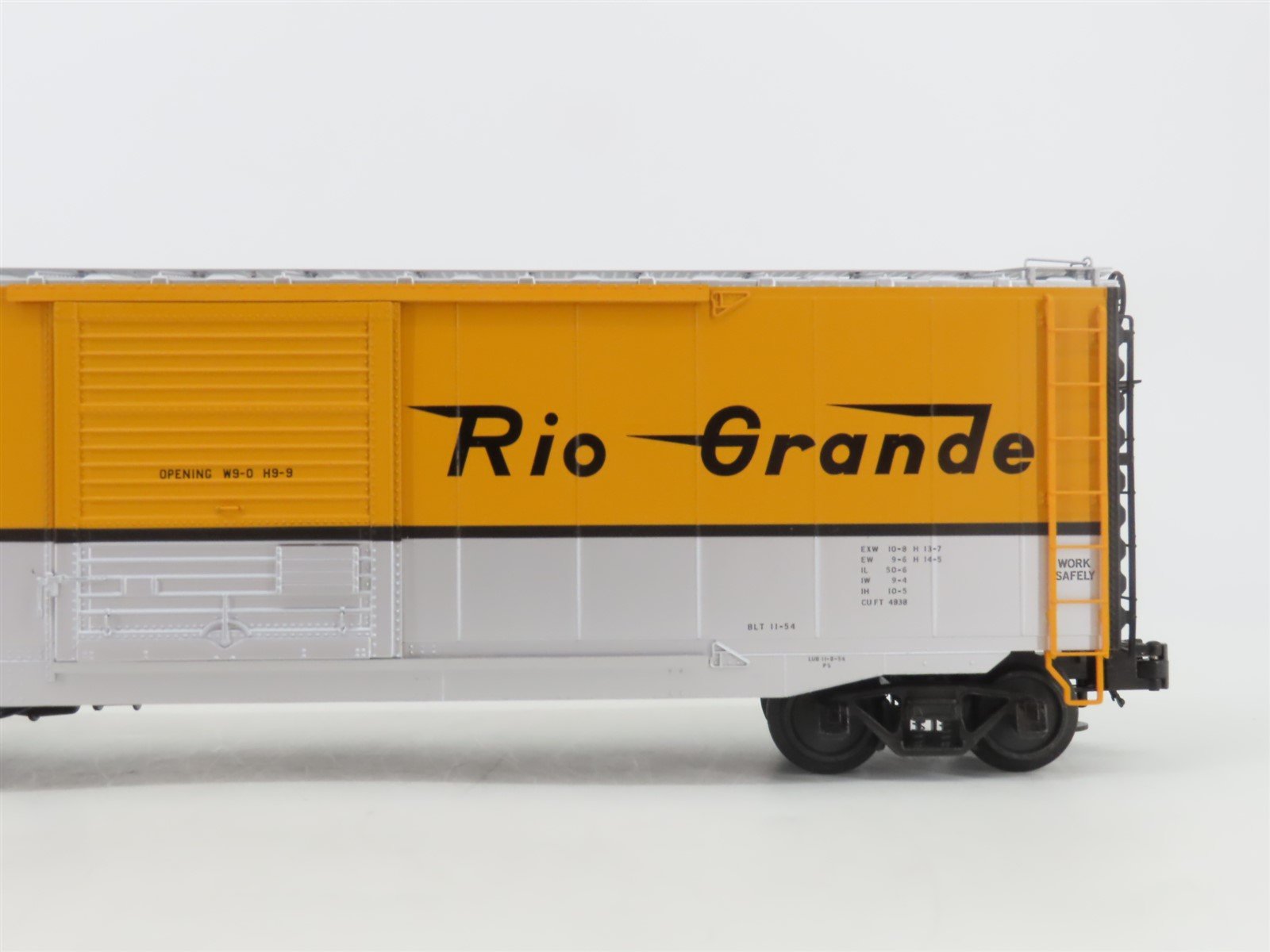 O Gauge 3-Rail Atlas 6581-2 D&RGW Rio Grande 50' PS-1 Box Car #60508