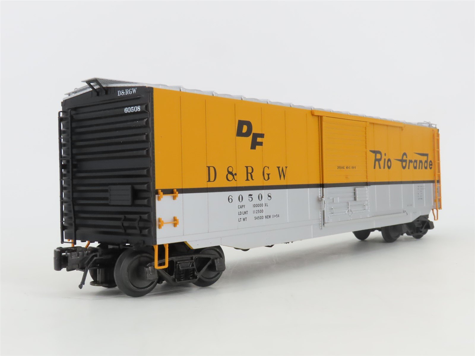 O Gauge 3-Rail Atlas 6581-2 D&RGW Rio Grande 50' PS-1 Box Car #60508
