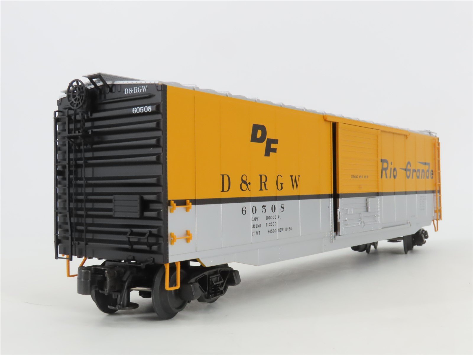 O Gauge 3-Rail Atlas 6581-2 D&RGW Rio Grande 50' PS-1 Box Car #60508