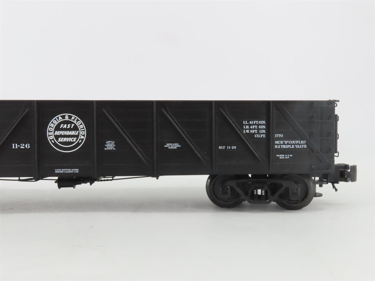 O Gauge 3-Rail Atlas 8814-1 G&amp;F Georgia &amp; Florida 40&#39; Composite Gondola #6001