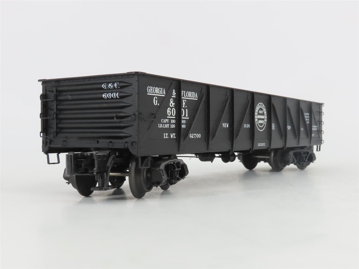 O Gauge 3-Rail Atlas 8814-1 G&amp;F Georgia &amp; Florida 40&#39; Composite Gondola #6001
