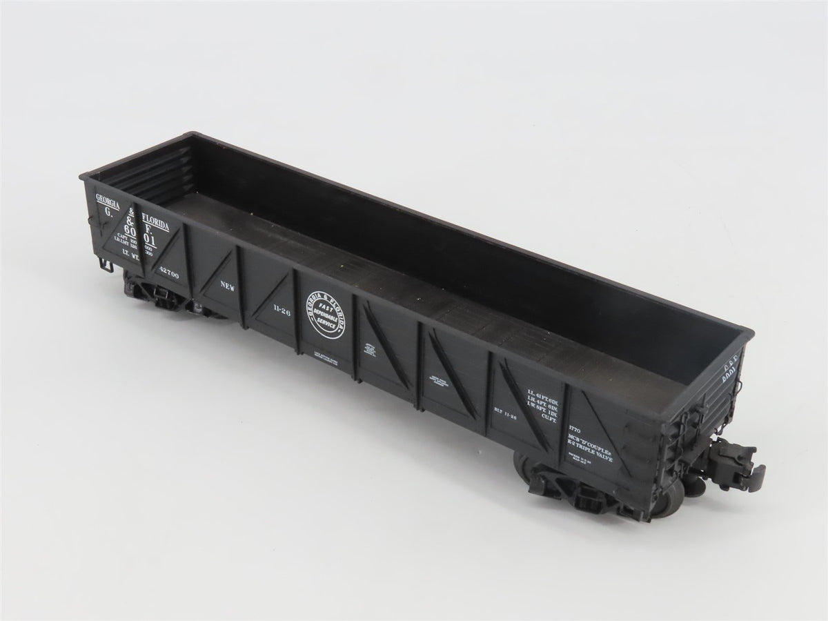 O Gauge 3-Rail Atlas 8814-1 G&amp;F Georgia &amp; Florida 40&#39; Composite Gondola #6001