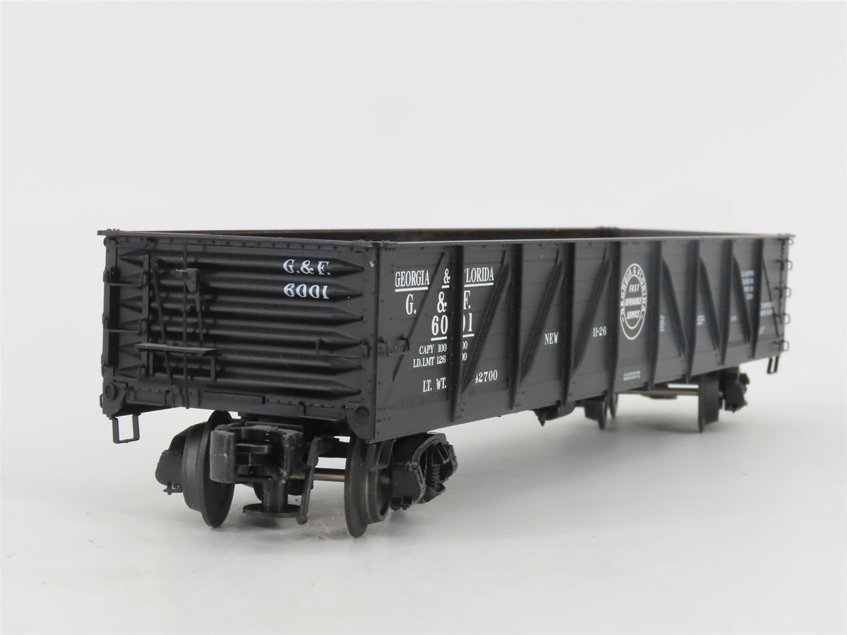 O Gauge 3-Rail Atlas 8814-1 G&amp;F Georgia &amp; Florida 40&#39; Composite Gondola #6001