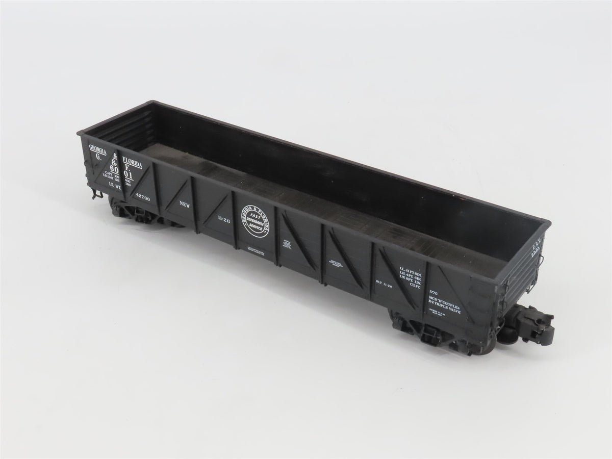 O Gauge 3-Rail Atlas 8814-1 G&amp;F Georgia &amp; Florida 40&#39; Composite Gondola #6001