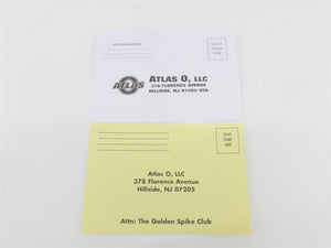 O Gauge 3-Rail Atlas 8814-1 G&F Georgia & Florida 40' Composite Gondola #6001