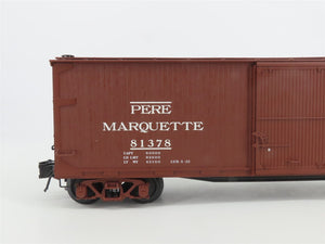O Gauge 3-Rail Atlas 8349-1 PM Pere Marquette Double-Sheathed Box Car #81378