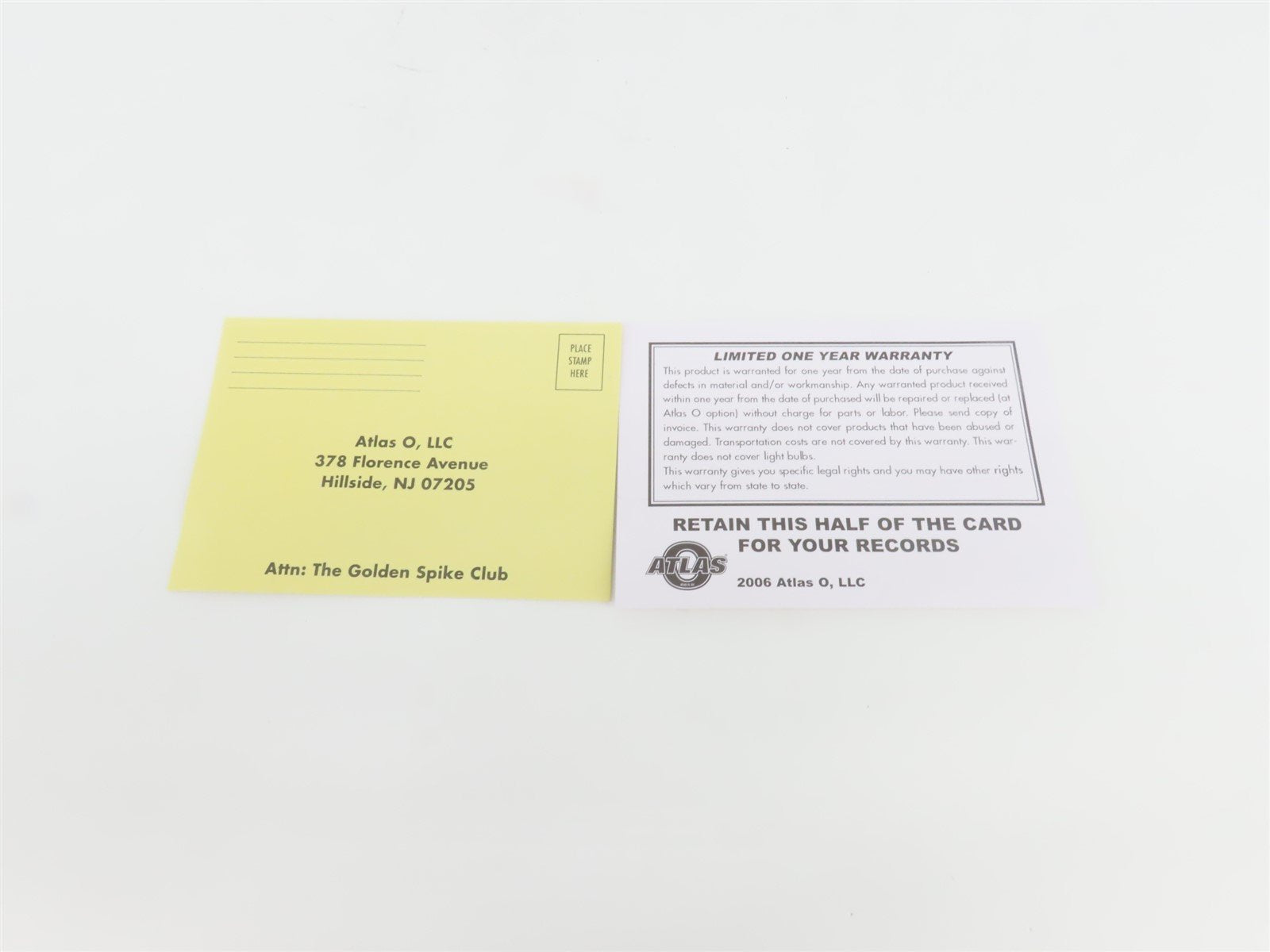 O Gauge 3-Rail Atlas 8349-1 PM Pere Marquette Double-Sheathed Box Car #81378