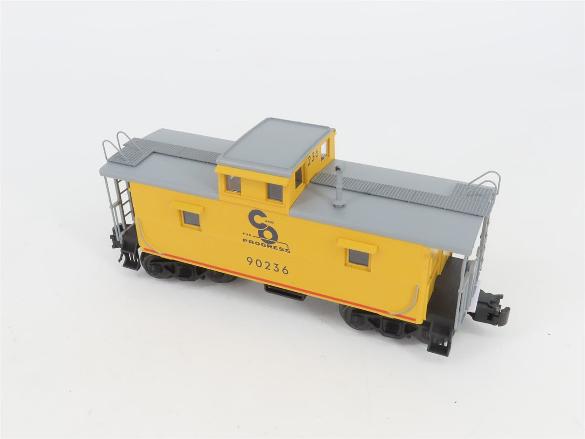O Gauge 3-Rail Atlas Trainman 2003016-2 C&amp;O Cupola Caboose #90236 w/ Lights
