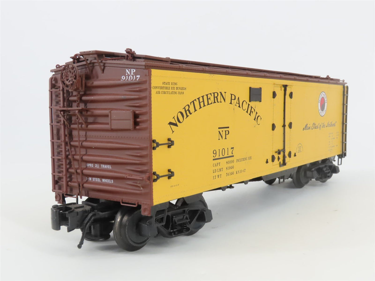 O Gauge 3-Rail Atlas 8528-2 NP Main Street of the Northwest 40&#39; Reefer #91017