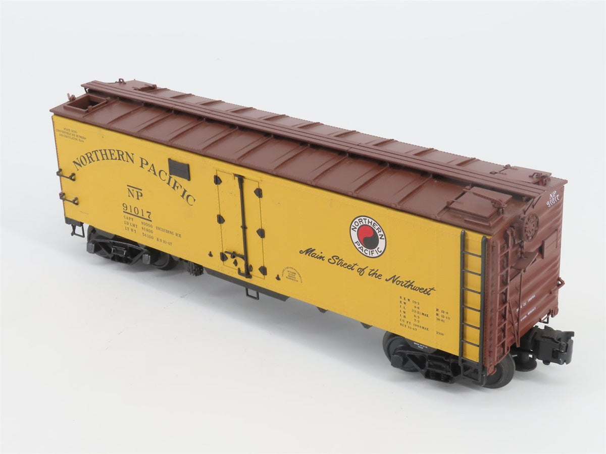 O Gauge 3-Rail Atlas 8528-2 NP Main Street of the Northwest 40&#39; Reefer #91017