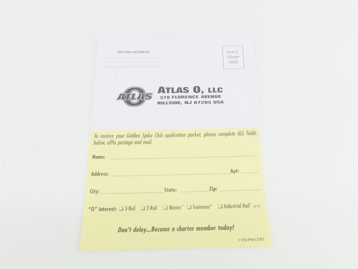 O Gauge 3-Rail Atlas 8528-2 NP Main Street of the Northwest 40&#39; Reefer #91017