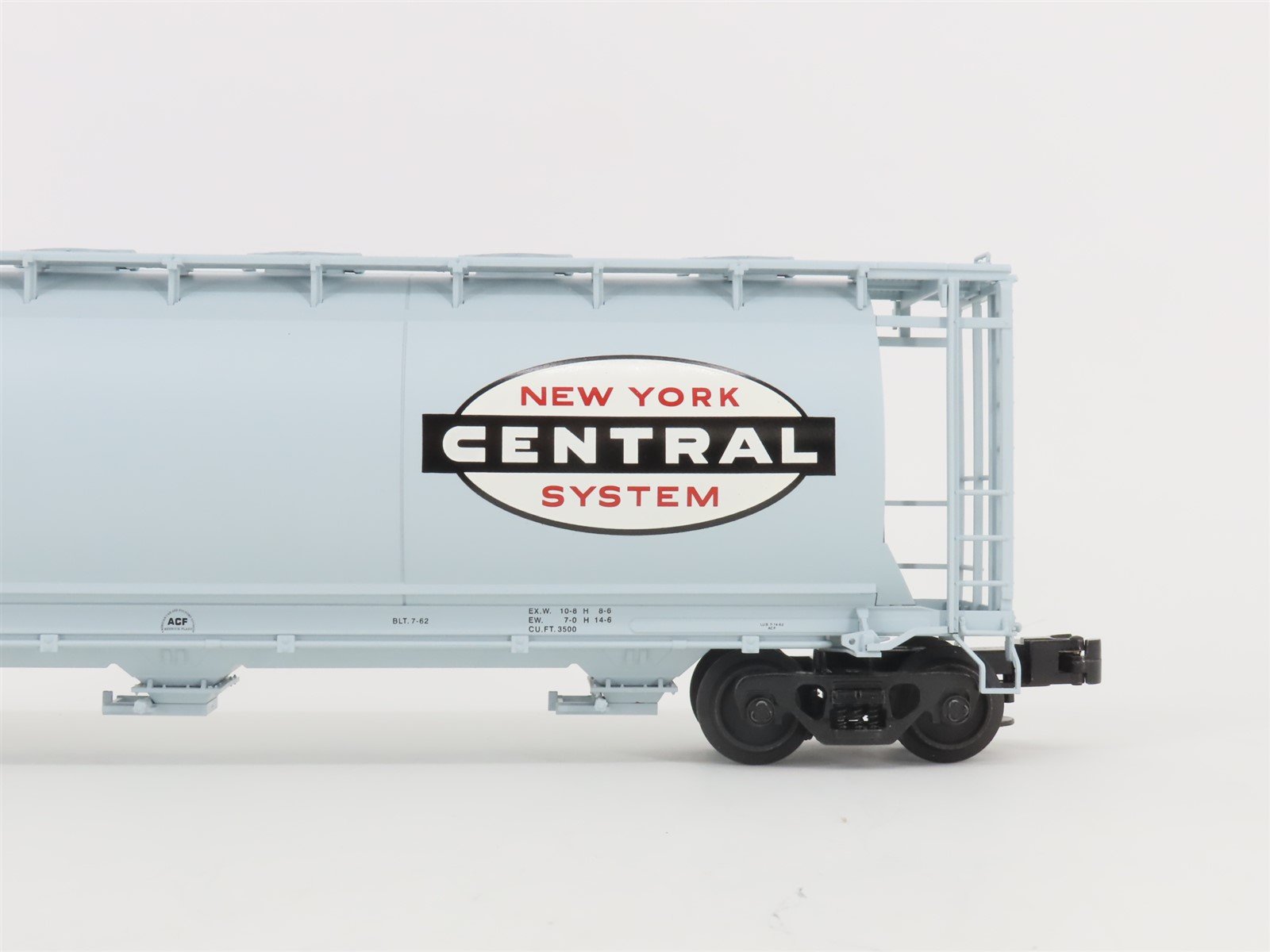 O Gauge 3-Rail Atlas 6308-1 NYC New York Central 3-Bay Cylindrical Hopper 885959