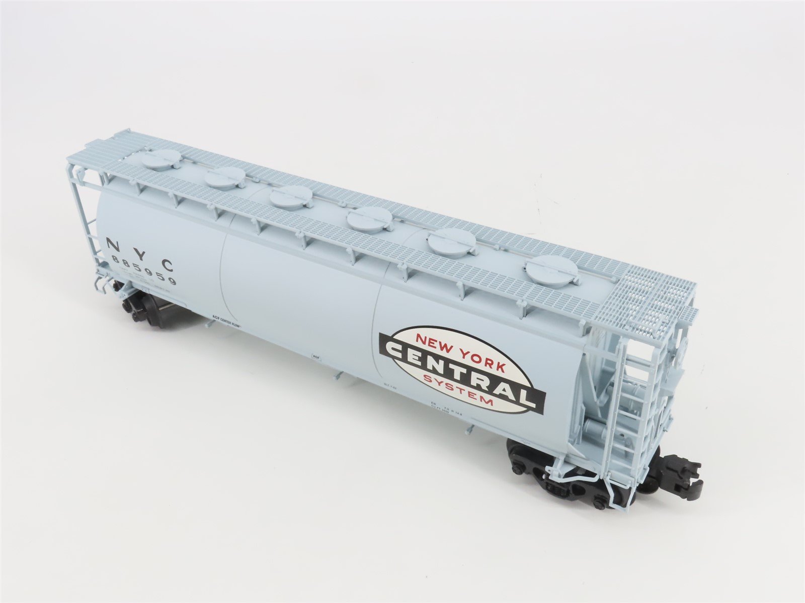 O Gauge 3-Rail Atlas 6308-1 NYC New York Central 3-Bay Cylindrical Hopper 885959