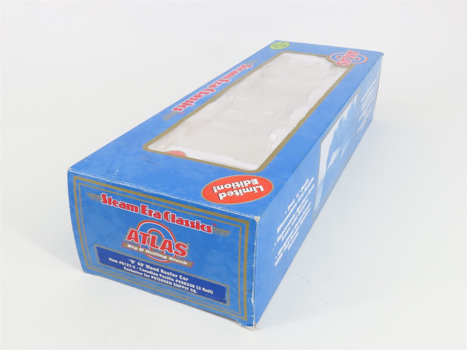 O Gauge 3-Rail Atlas LE 8127-2 CP Canadian Pacific 40' Wood Reefer #28839