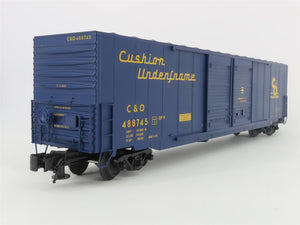 O Gauge 3-Rail Atlas 6560-2 C&O Chesapeake & Ohio 60' Auto Parts Box Car #488745