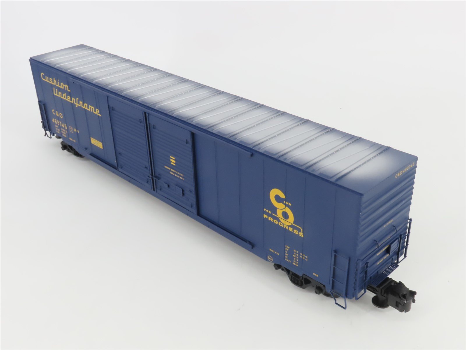 O Gauge 3-Rail Atlas 6560-2 C&O Chesapeake & Ohio 60' Auto Parts Box Car #488745