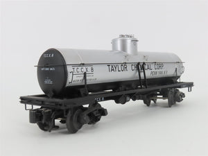 O Gauge 3-Rail Atlas 8671-1 TCCX Taylor Chemical Corp. Single Dome Tank Car #8
