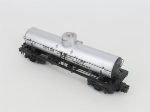 O Gauge 3-Rail Atlas 8671-1 TCCX Taylor Chemical Corp. Single Dome Tank Car #8
