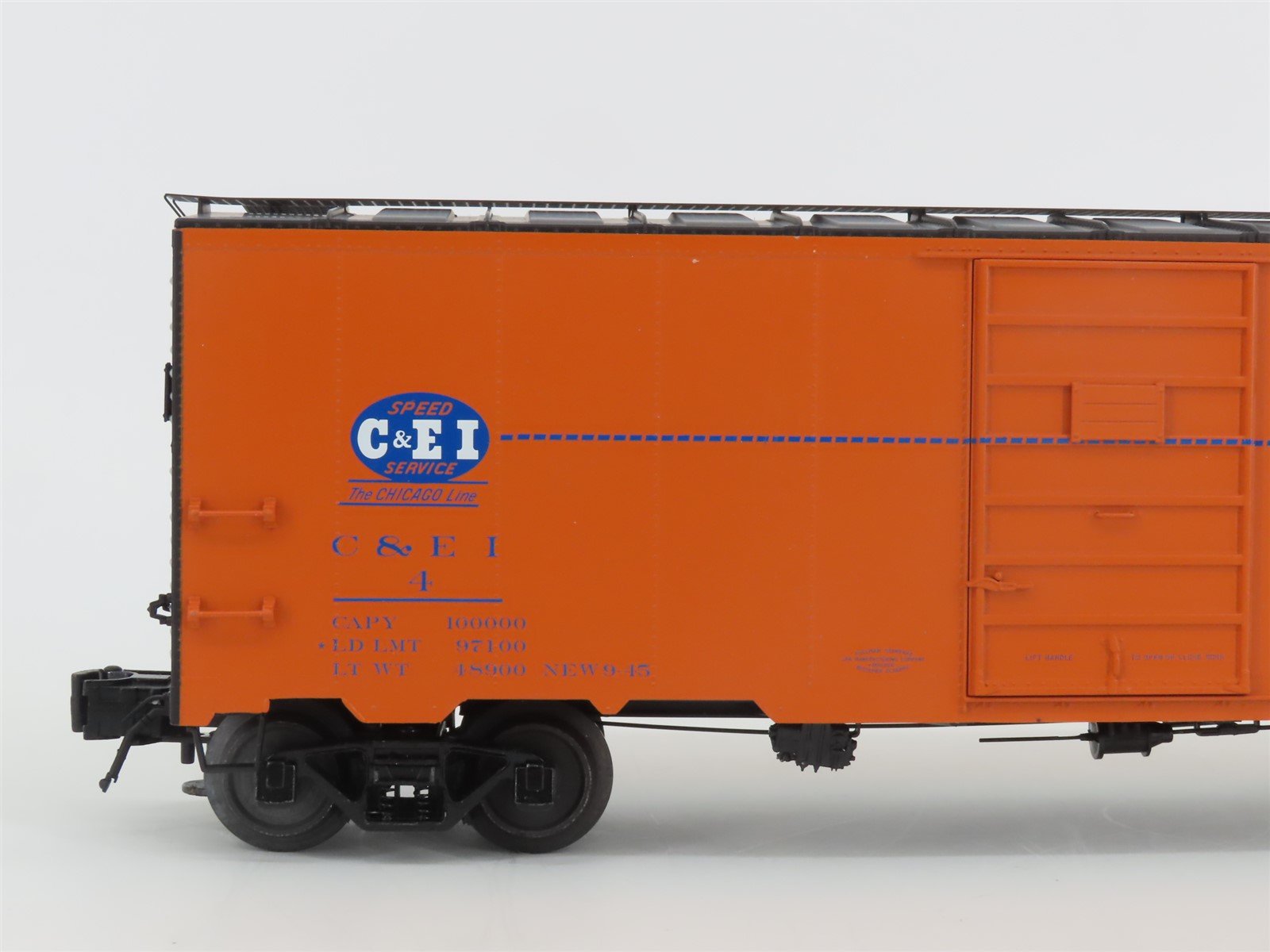 O Gauge 3-Rail Atlas LE 8560-3 C&EI The Chicago Line 40' 1937 AAR Box Car #4