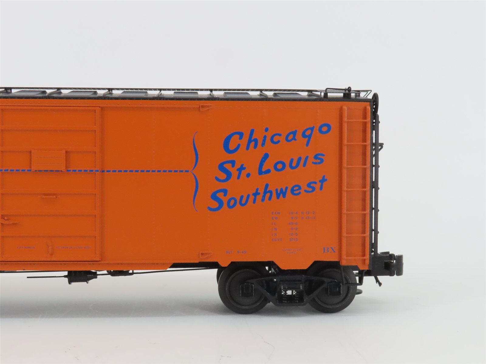 O Gauge 3-Rail Atlas LE 8560-3 C&EI The Chicago Line 40' 1937 AAR Box Car #4
