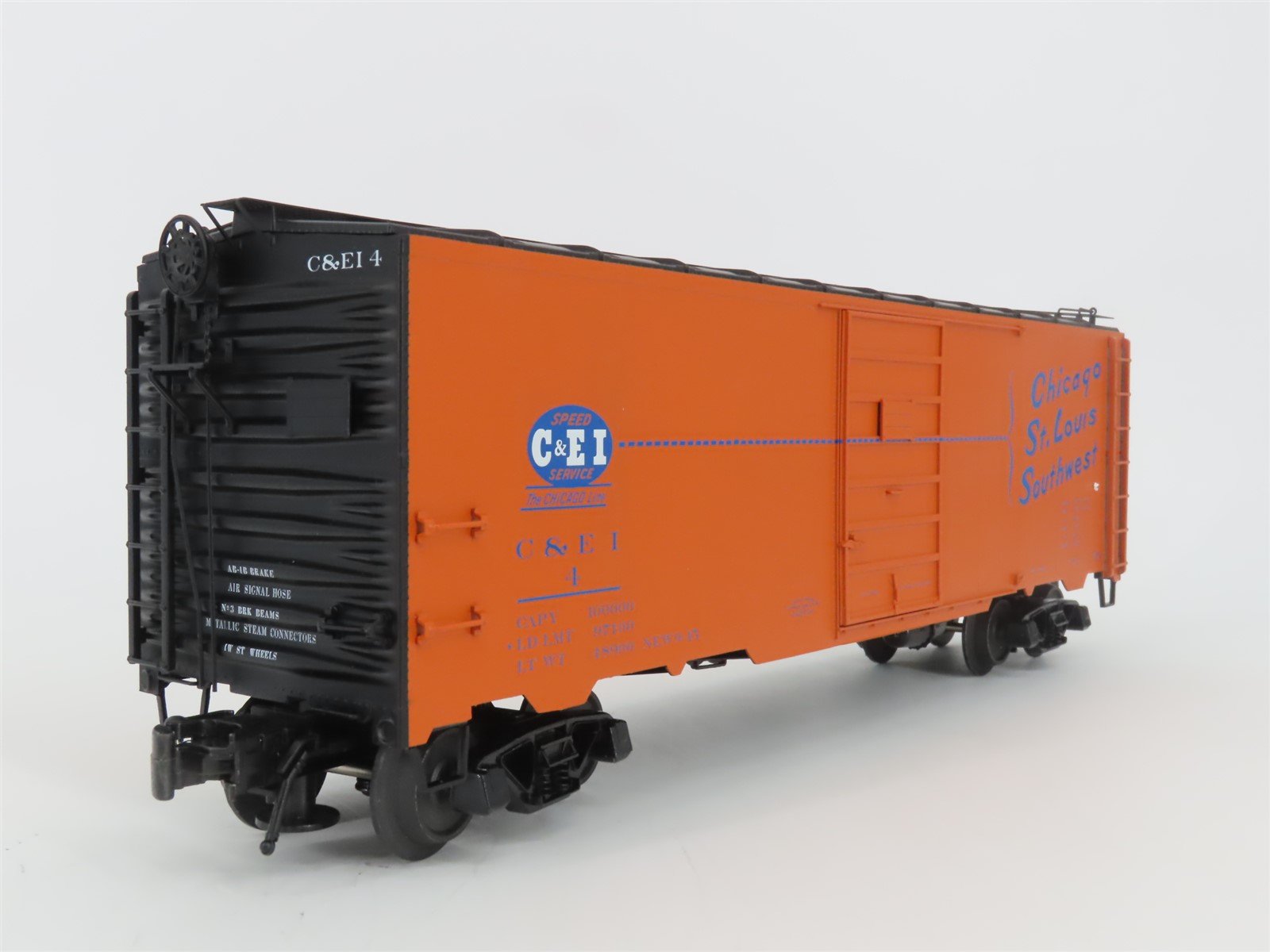 O Gauge 3-Rail Atlas LE 8560-3 C&EI The Chicago Line 40' 1937 AAR Box Car #4