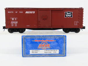 O Gauge 3-Rail Atlas 3001611-1 RI Route Of The Rockets Rebuilt Box Car #134442