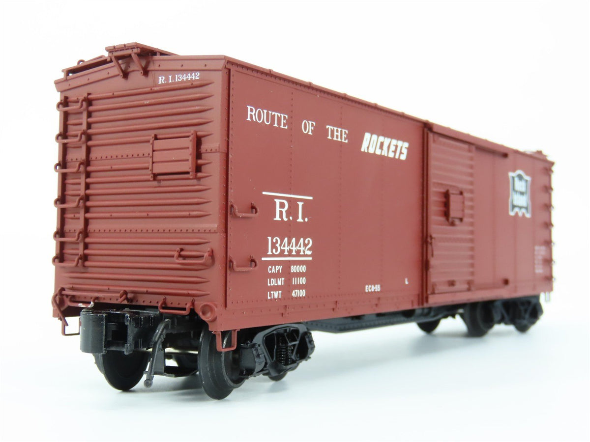 O Gauge 3-Rail Atlas 3001611-1 RI Route Of The Rockets Rebuilt Box Car #134442