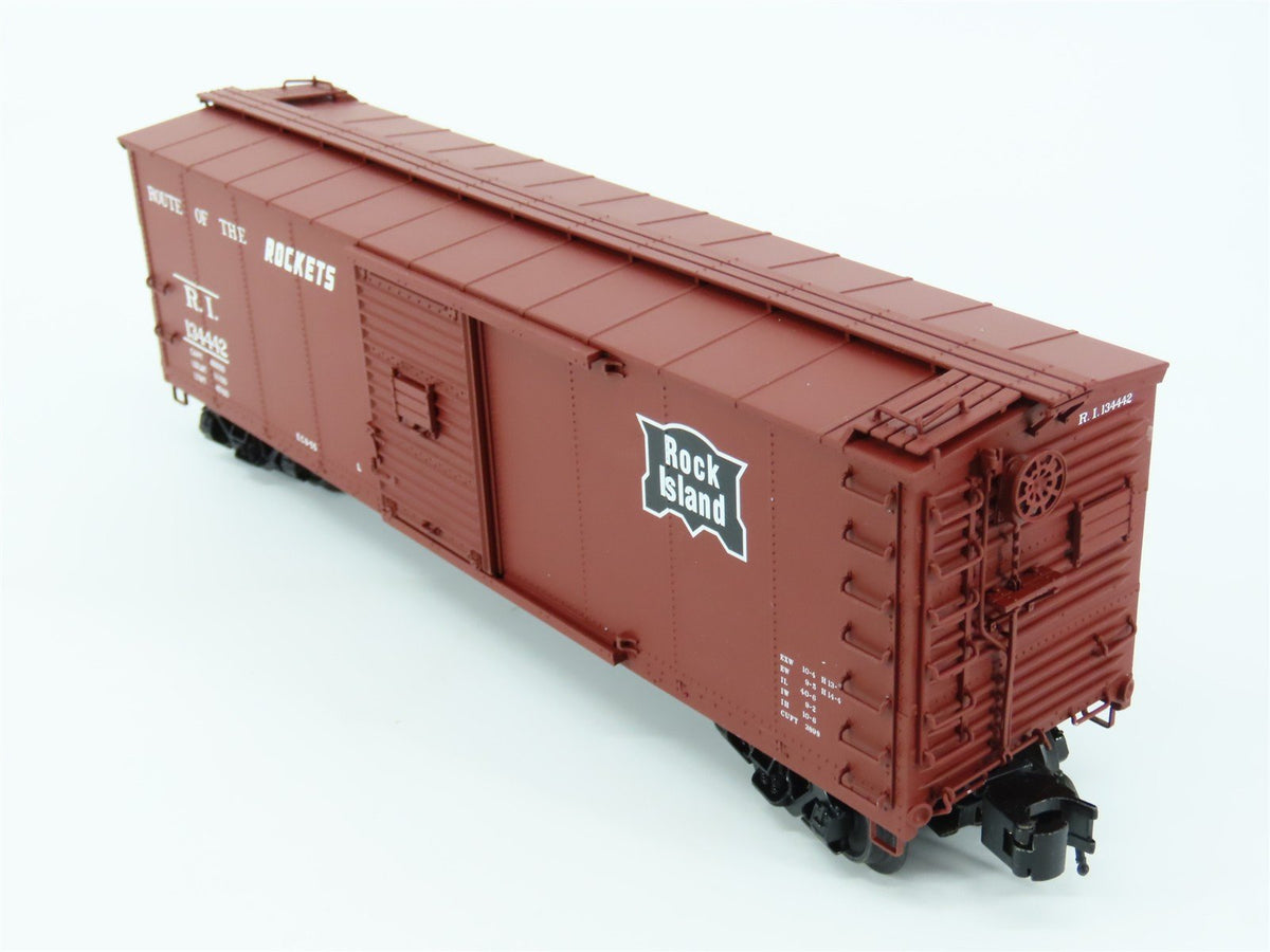 O Gauge 3-Rail Atlas 3001611-1 RI Route Of The Rockets Rebuilt Box Car #134442