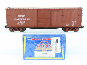 O Gauge 3-Rail Atlas 8349-2 PM Pere Marquette Double-Sheathed Box Car #81605