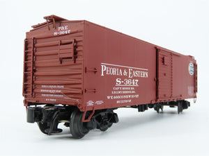 O Gauge 3-Rail Atlas LE 8786-1 NYC Peoria & Eastern Steel 1923 Box Car #S-3647