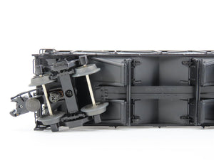 O Gauge 3-Rail Atlas 6438-4 C&O Re-Built War Emergency 2-Bay Hopper 54801 w/Load