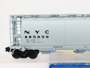 O Gauge 3-Rail Atlas 6308-1 NYC New York Central 3-Bay Cylindrical Hopper 885959