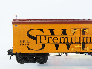 O Gauge 3-Rail Atlas 8054-2 SRL Swift Premium Ham 36' Wood Reefer #1944