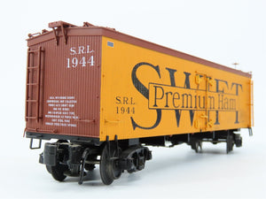 O Gauge 3-Rail Atlas 8054-2 SRL Swift Premium Ham 36' Wood Reefer #1944