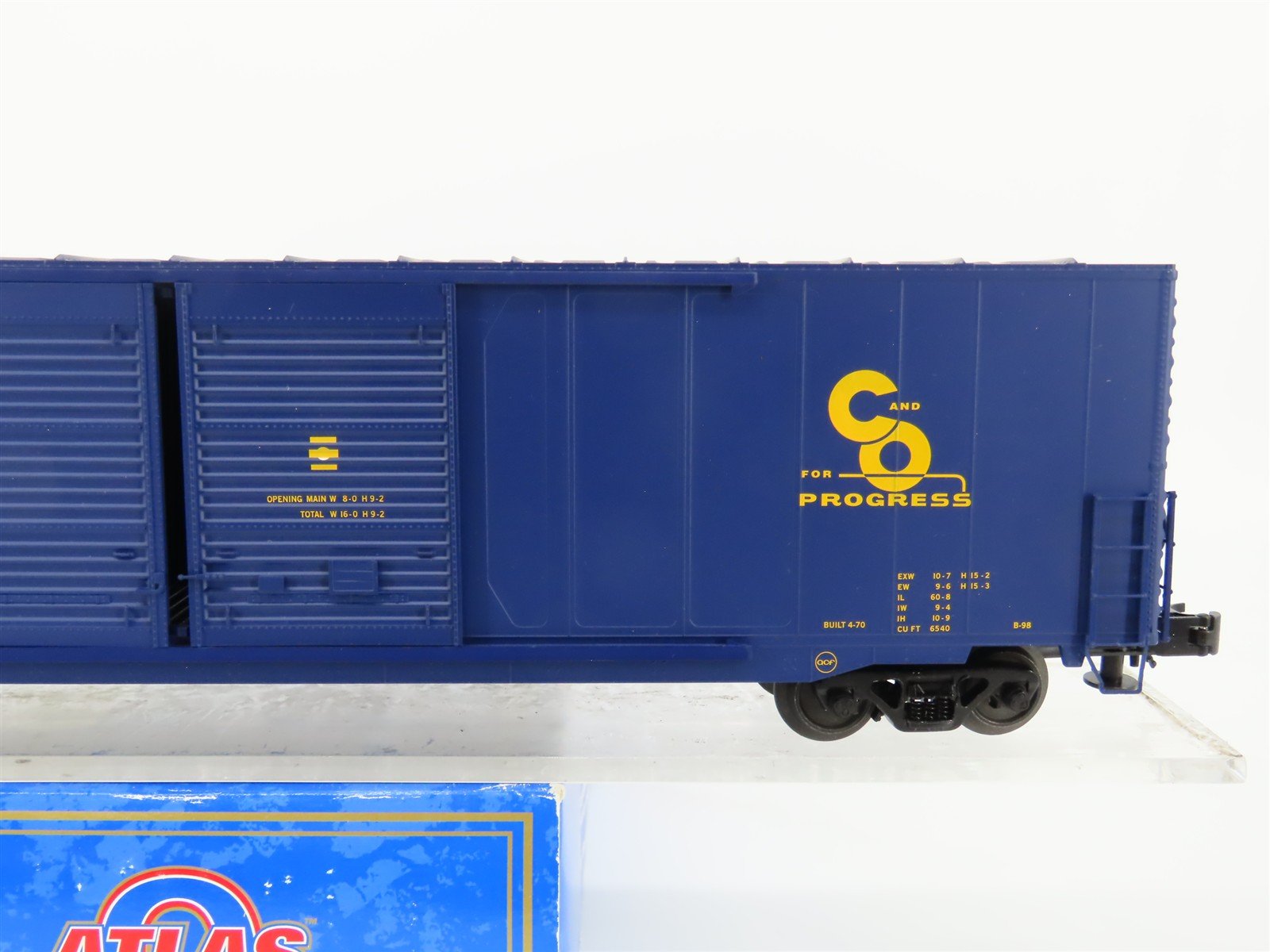 O Gauge 3-Rail Atlas 6560-1 C&O Chesapeake & Ohio 