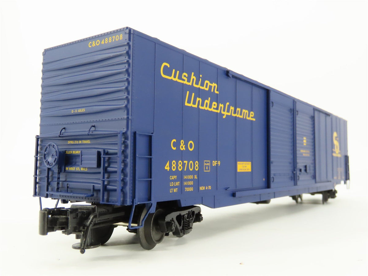 O Gauge 3-Rail Atlas 6560-1 C&amp;O Chesapeake &amp; Ohio &quot;Progress&quot; 60&#39; Box Car #488708