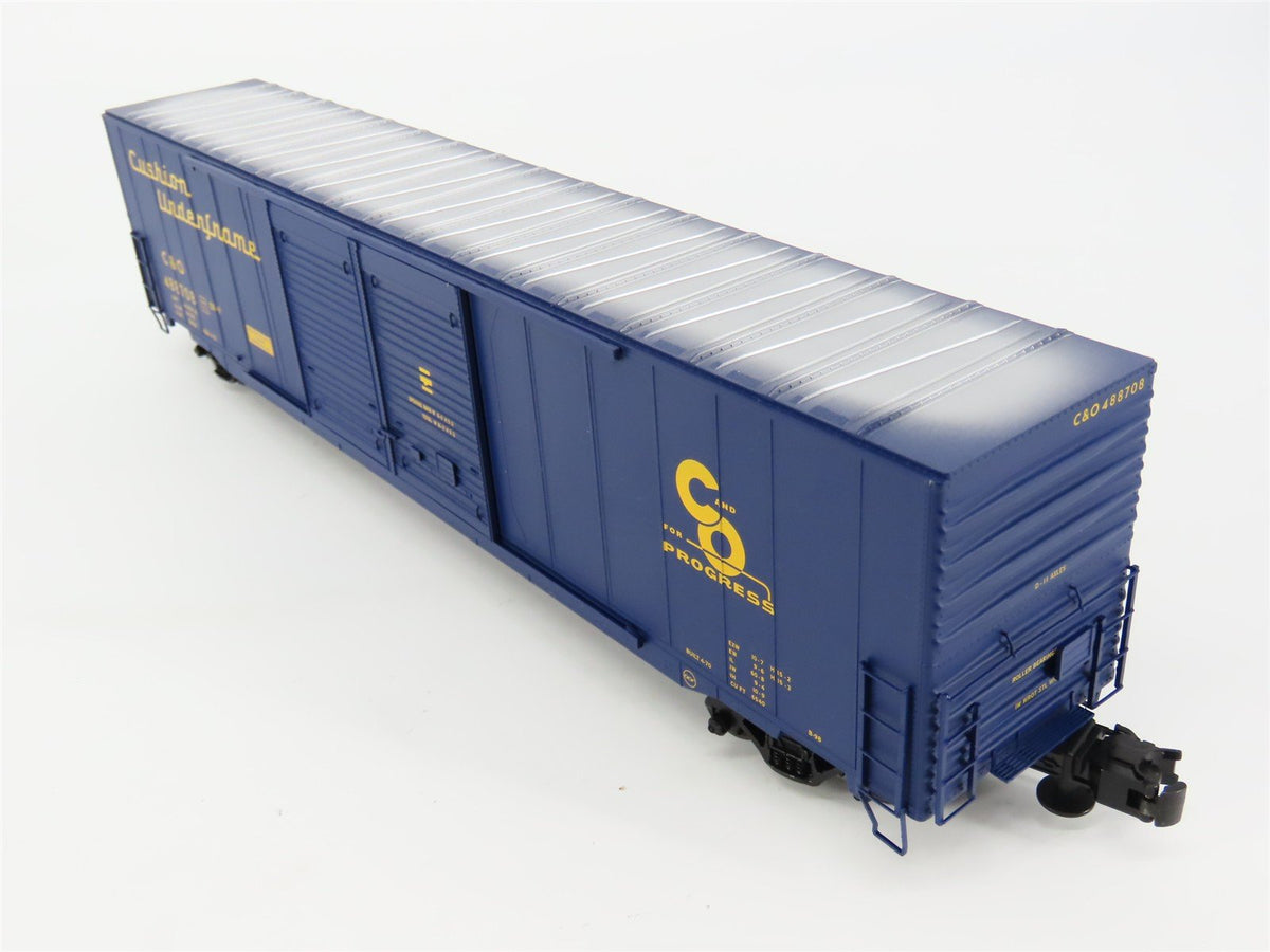 O Gauge 3-Rail Atlas 6560-1 C&amp;O Chesapeake &amp; Ohio &quot;Progress&quot; 60&#39; Box Car #488708